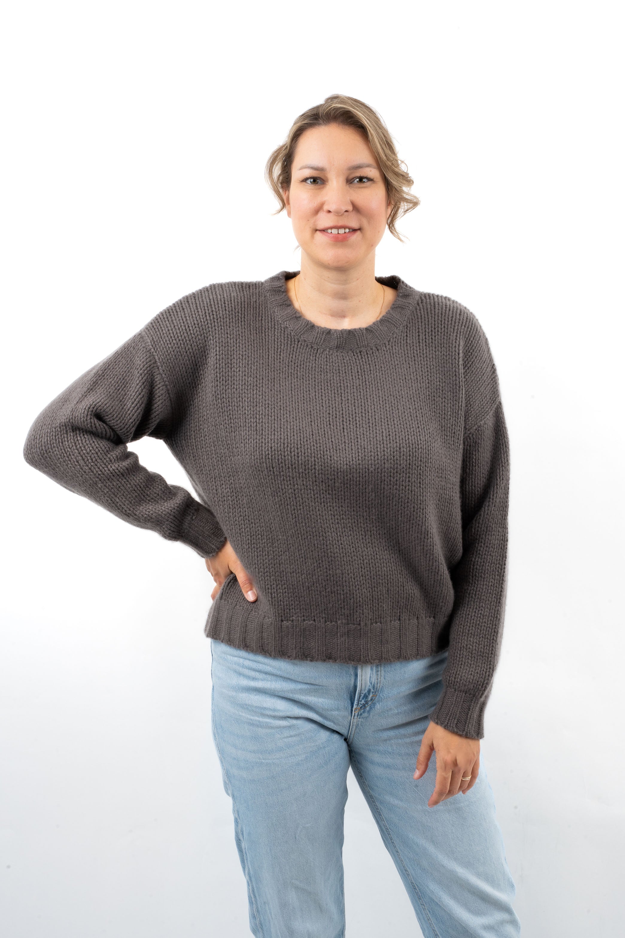 Kaschmirpullover, Größe 40