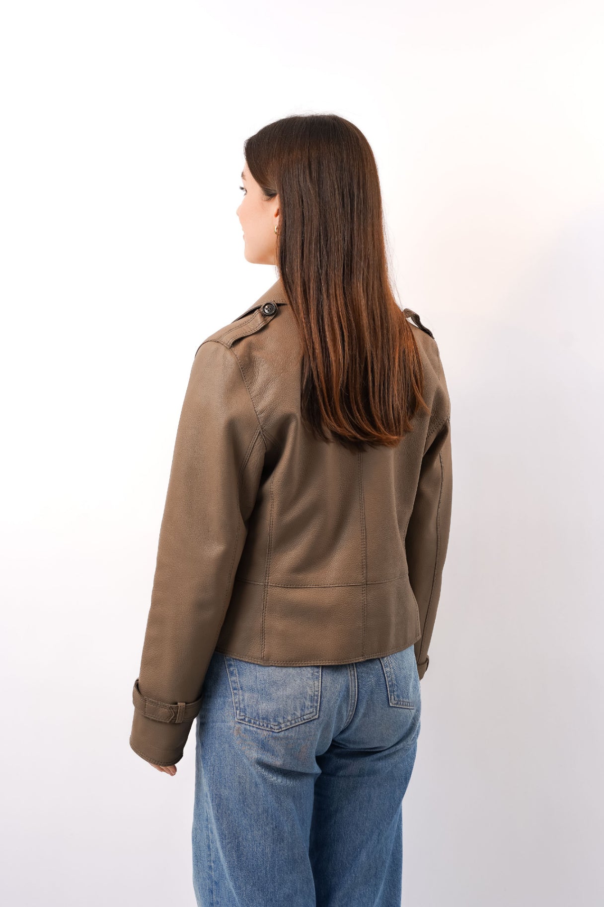 Lederjacke, Größe 36