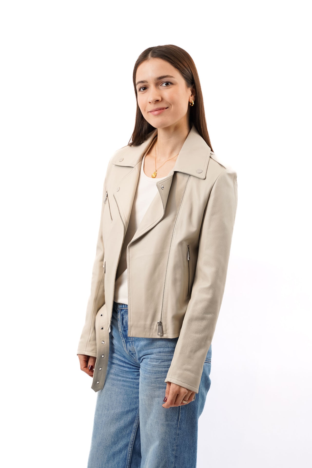 Lederjacke, Größe 36