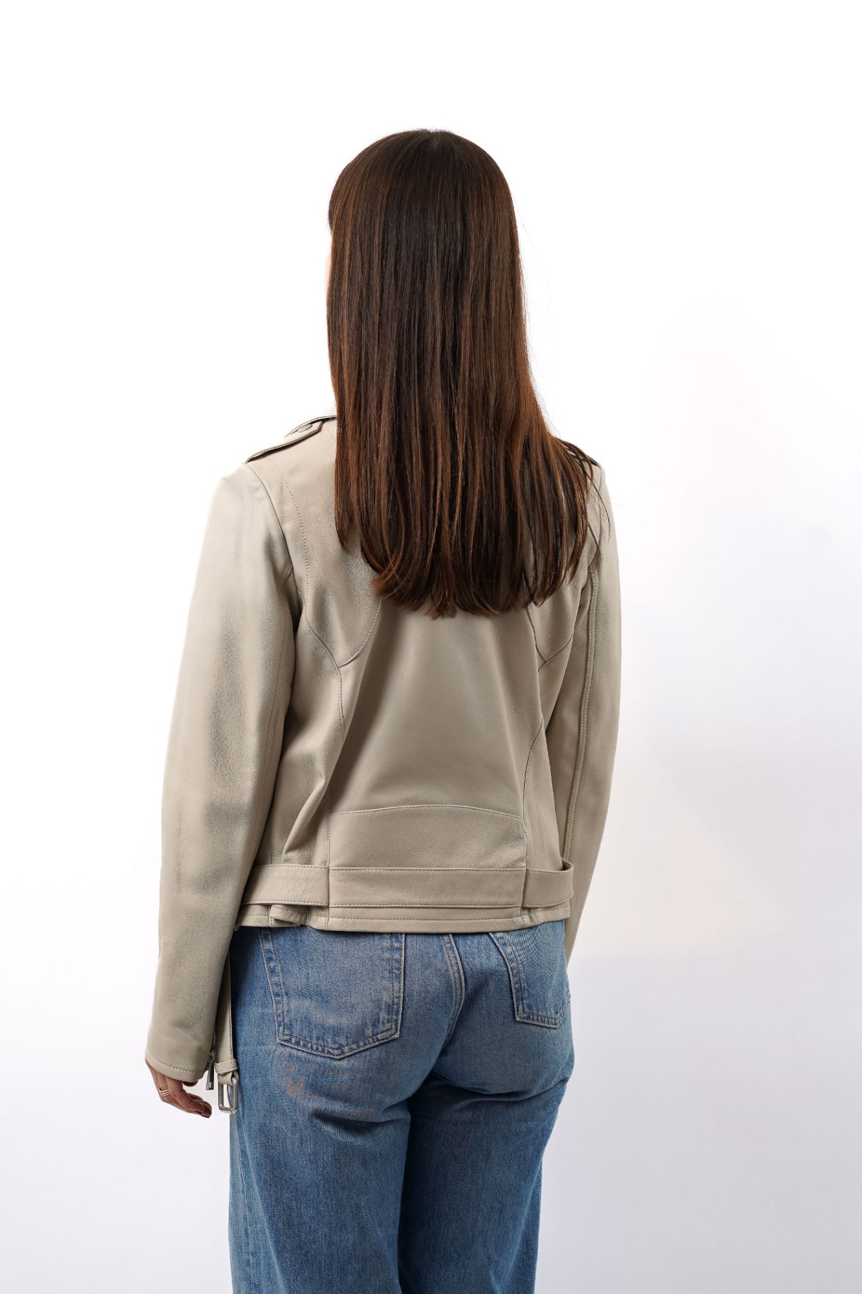 Lederjacke, Größe 36