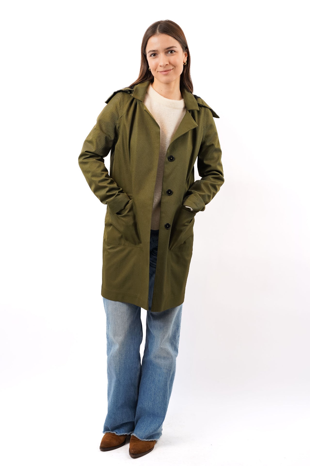 Regenmantel, Größe 36