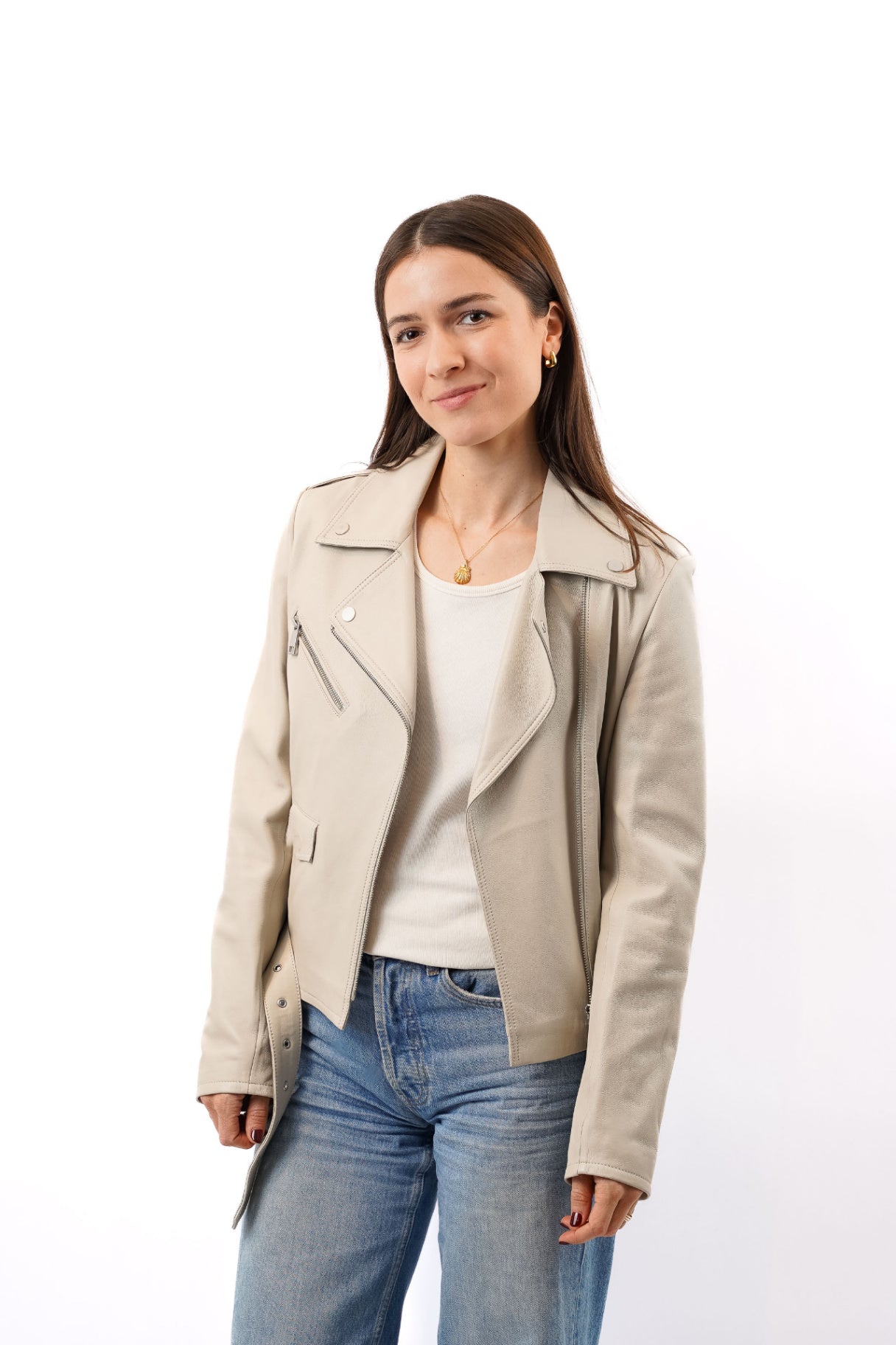 Lederjacke, Größe 36