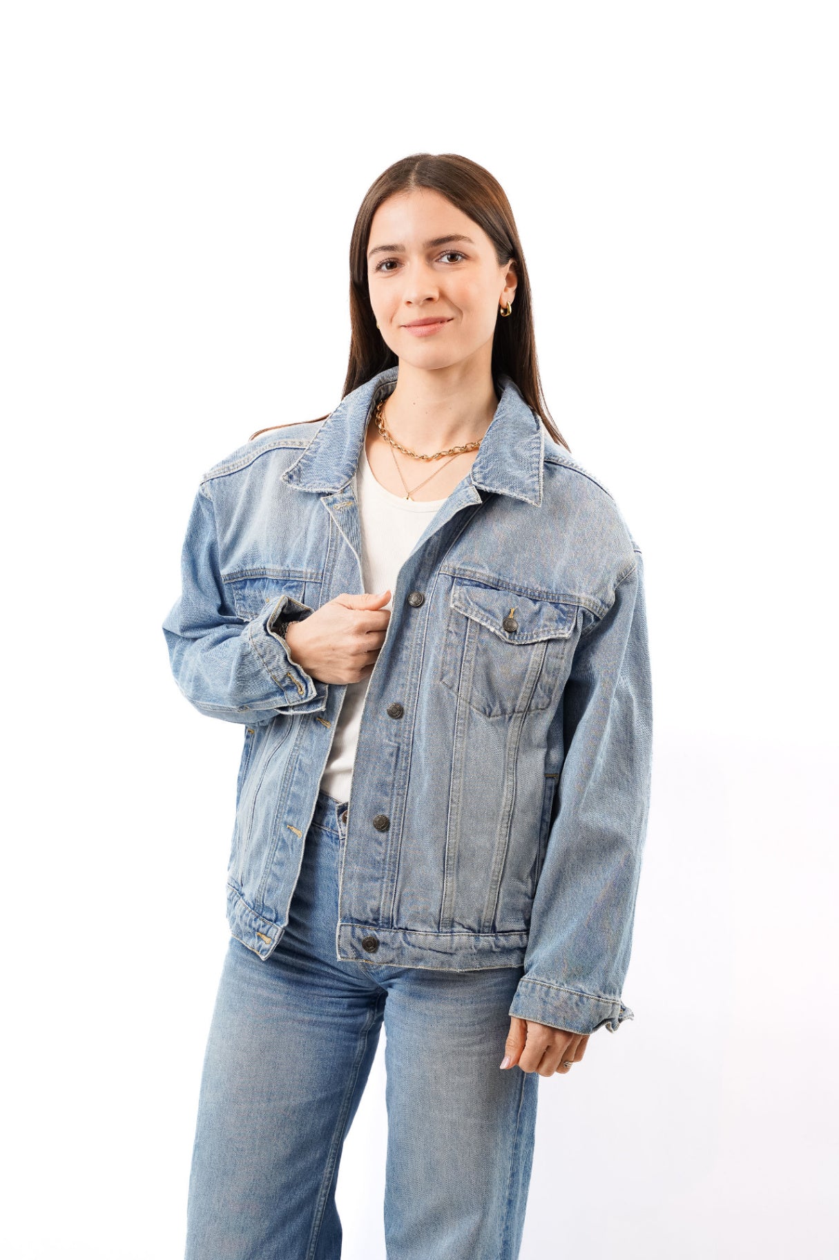 Jeansjacke, Größe 38