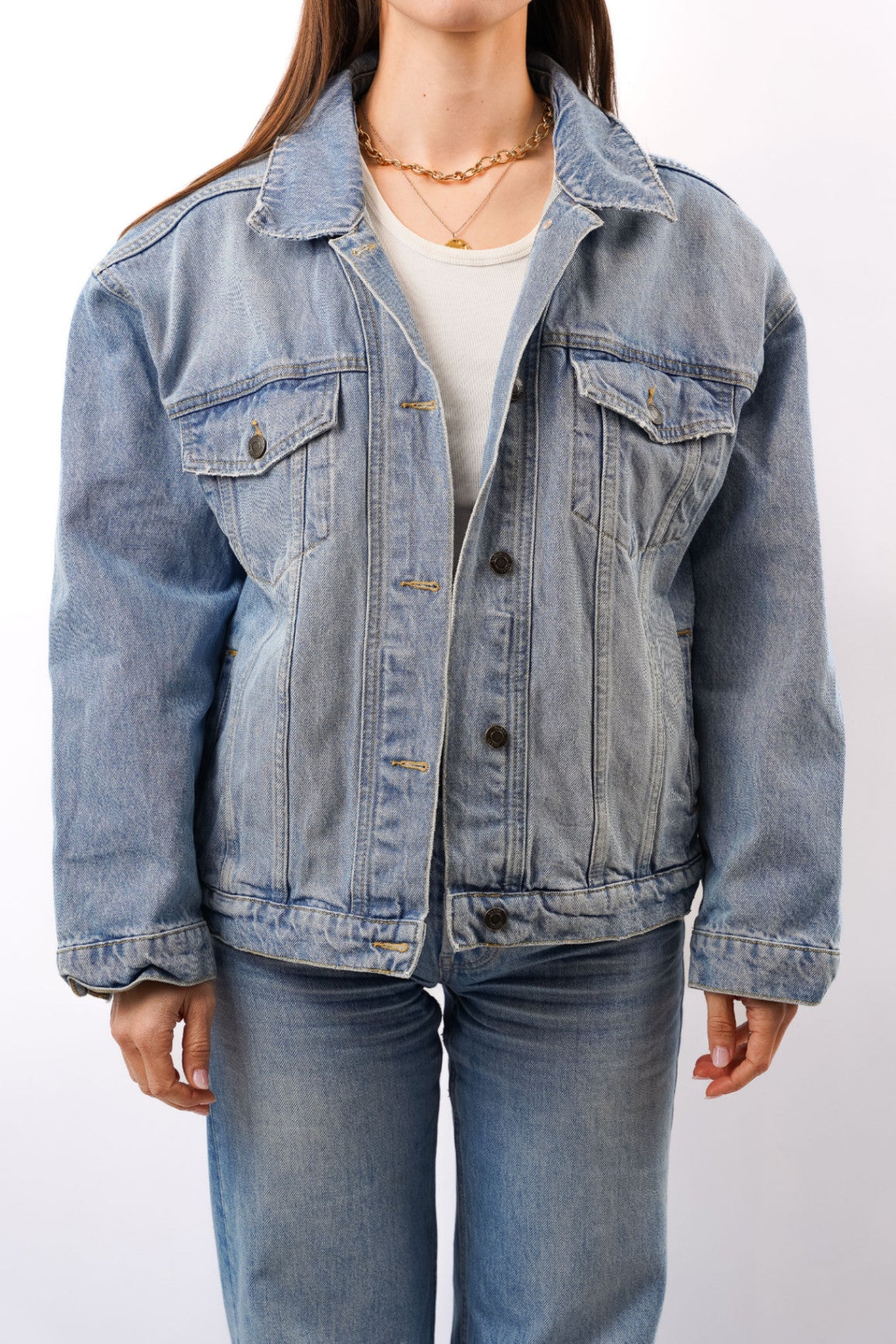 Jeansjacke, Größe 38