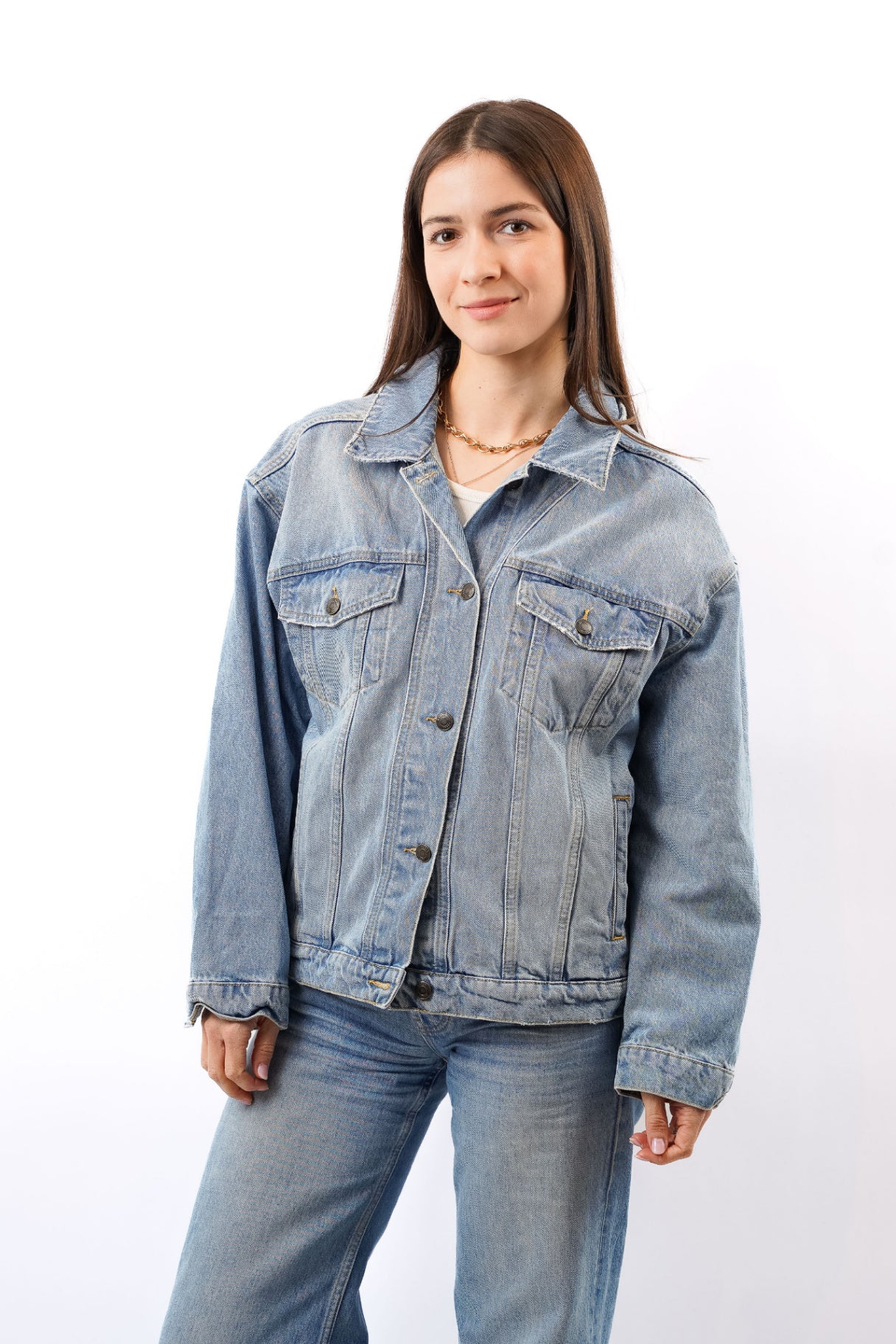 Jeansjacke, Größe 38