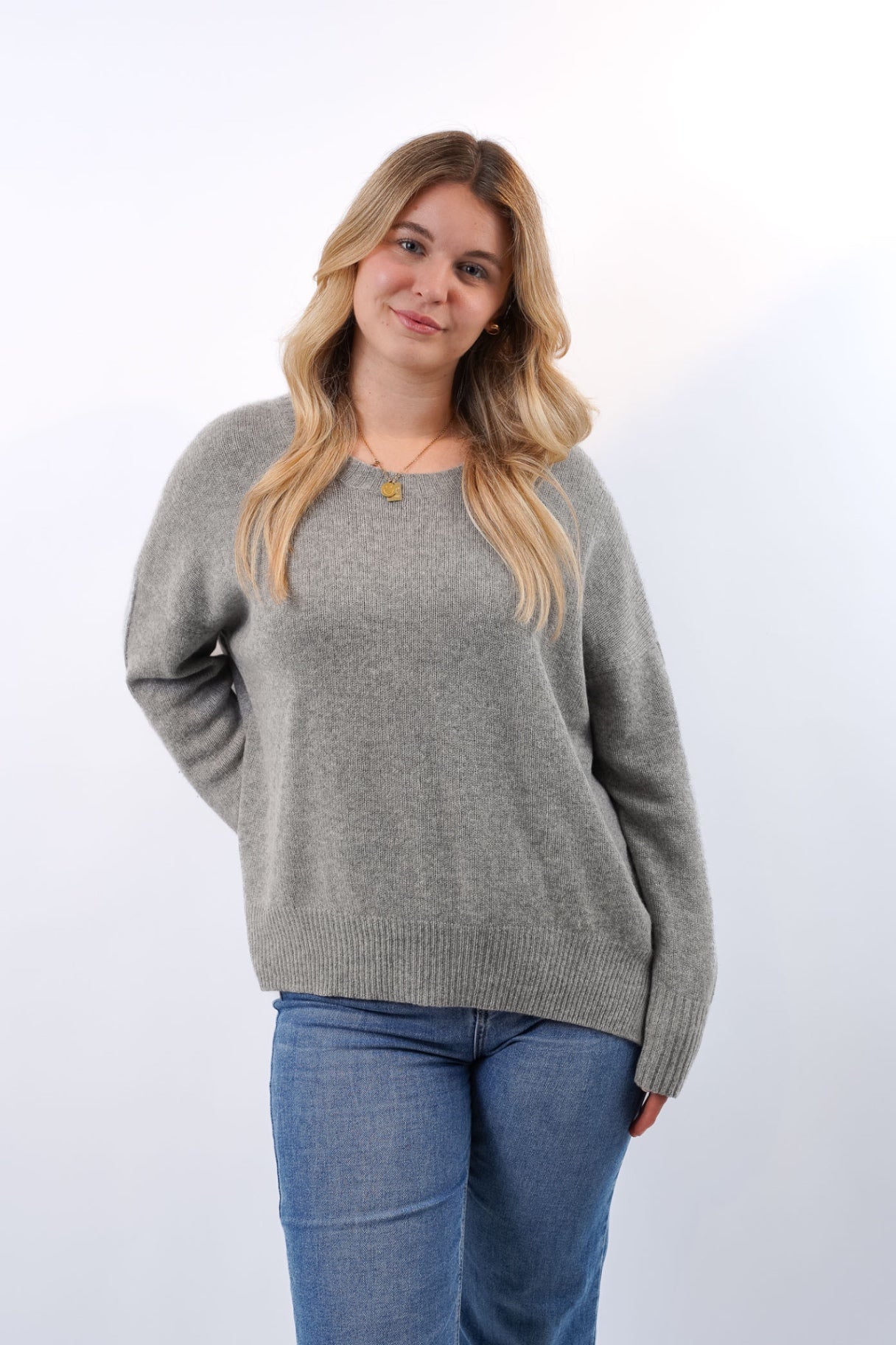 Kaschmirpullover, Größe 40