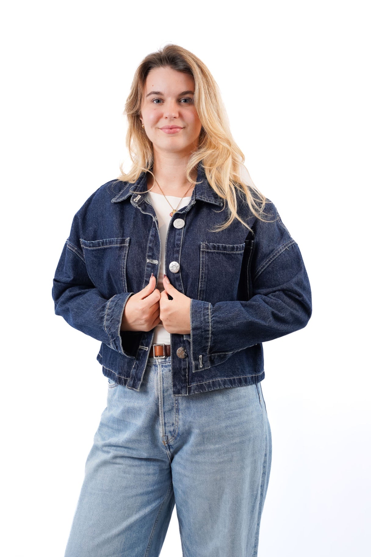 Jeansjacke, Größe 38
