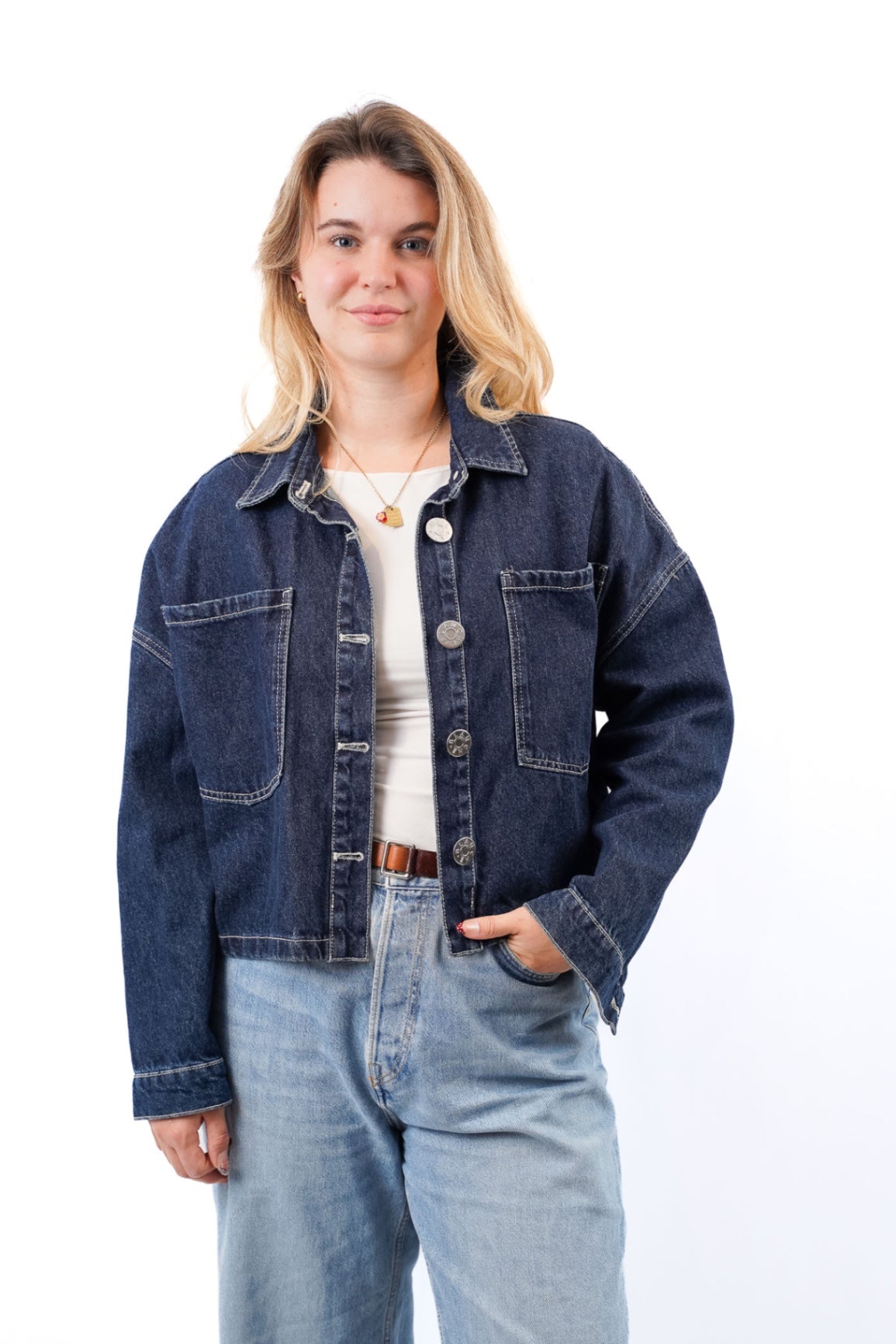 Jeansjacke, Größe 38