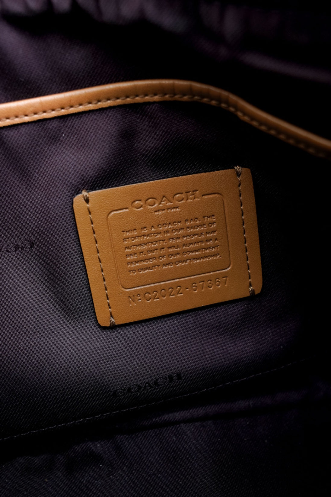 Tasche, Coach
