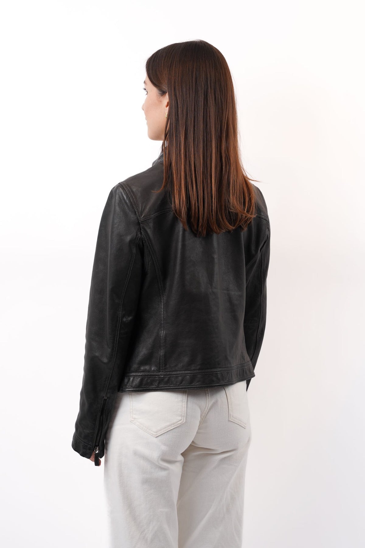 Lederjacke, Größe 36