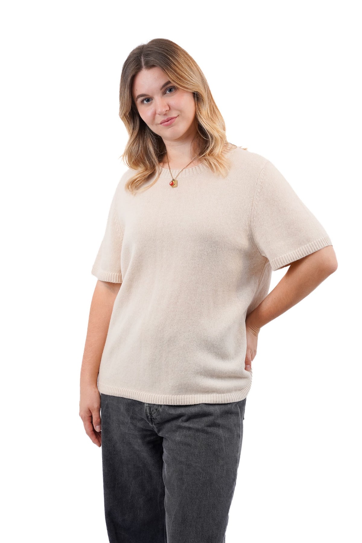 Kaschmirpullover, Größe 42