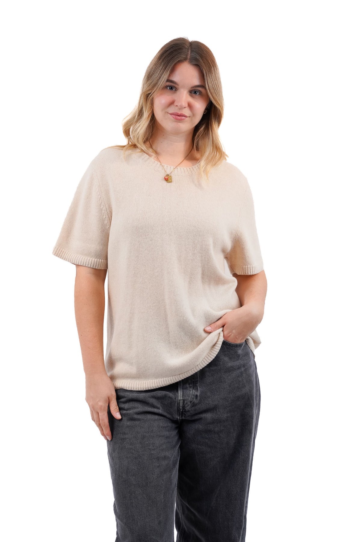 Kaschmirpullover, Größe 42