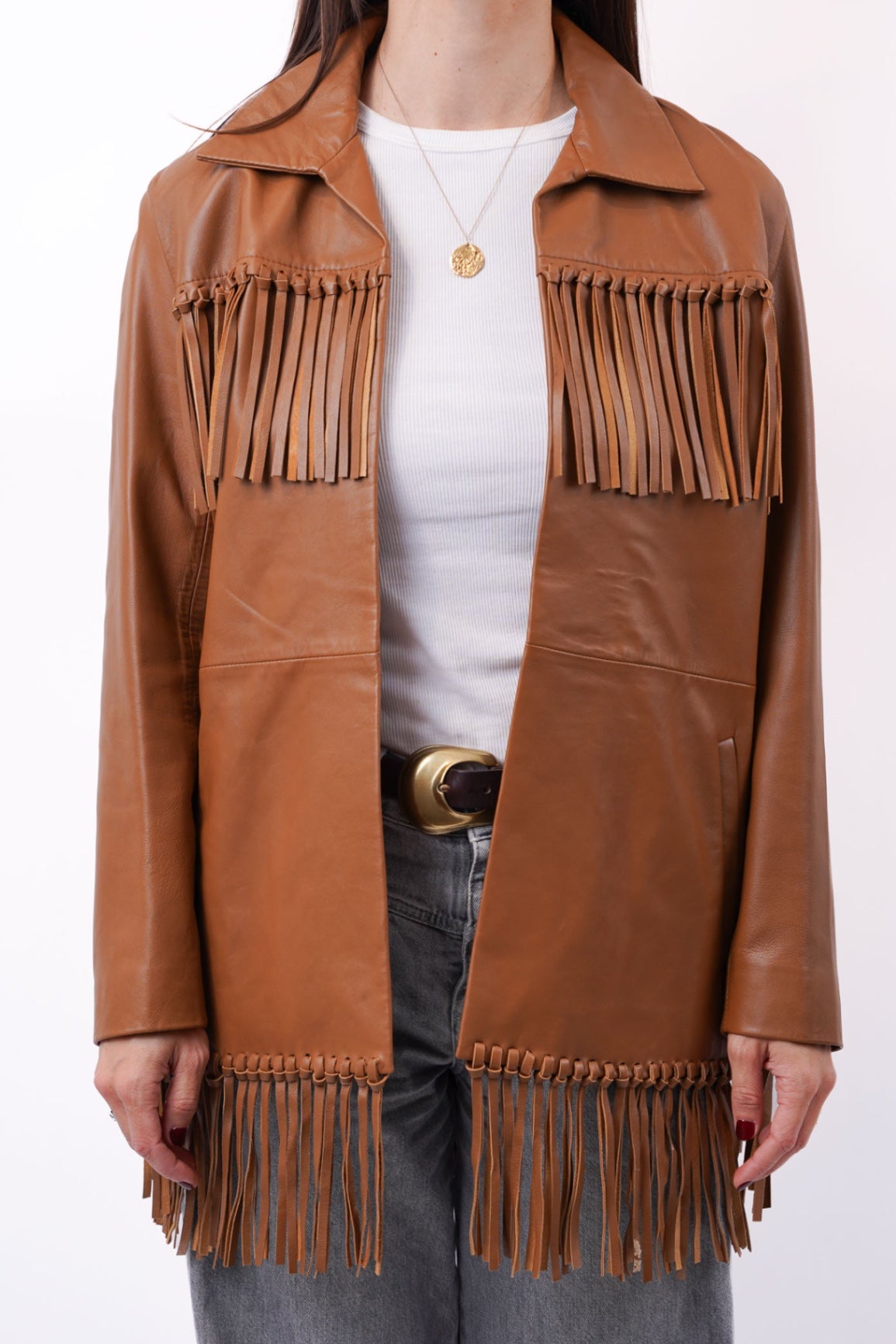 Lederjacke, Größe 36