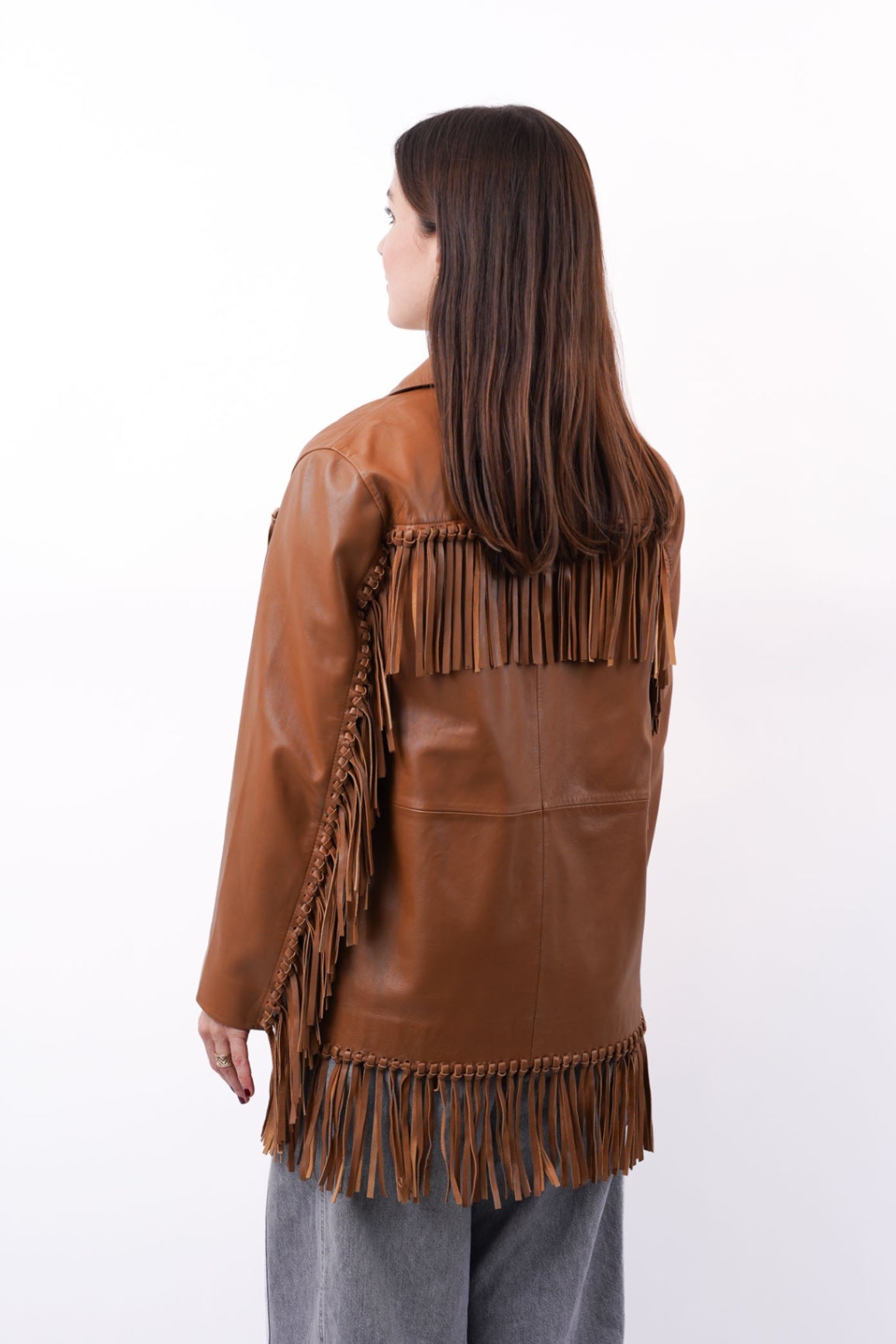 Lederjacke, Größe 36